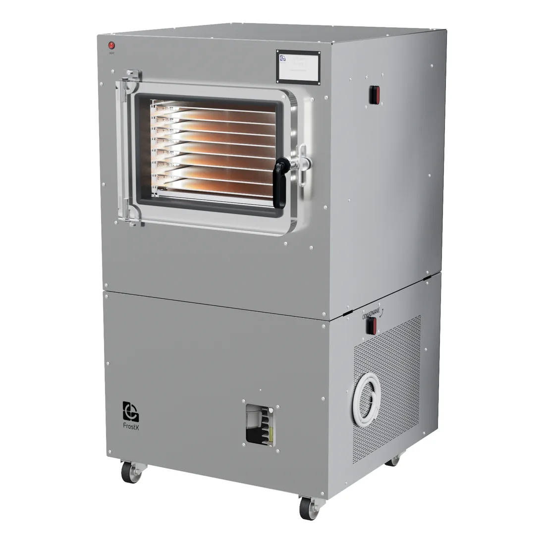 FrostX 15 — Light-commercial freeze dryer, Stainless Steel