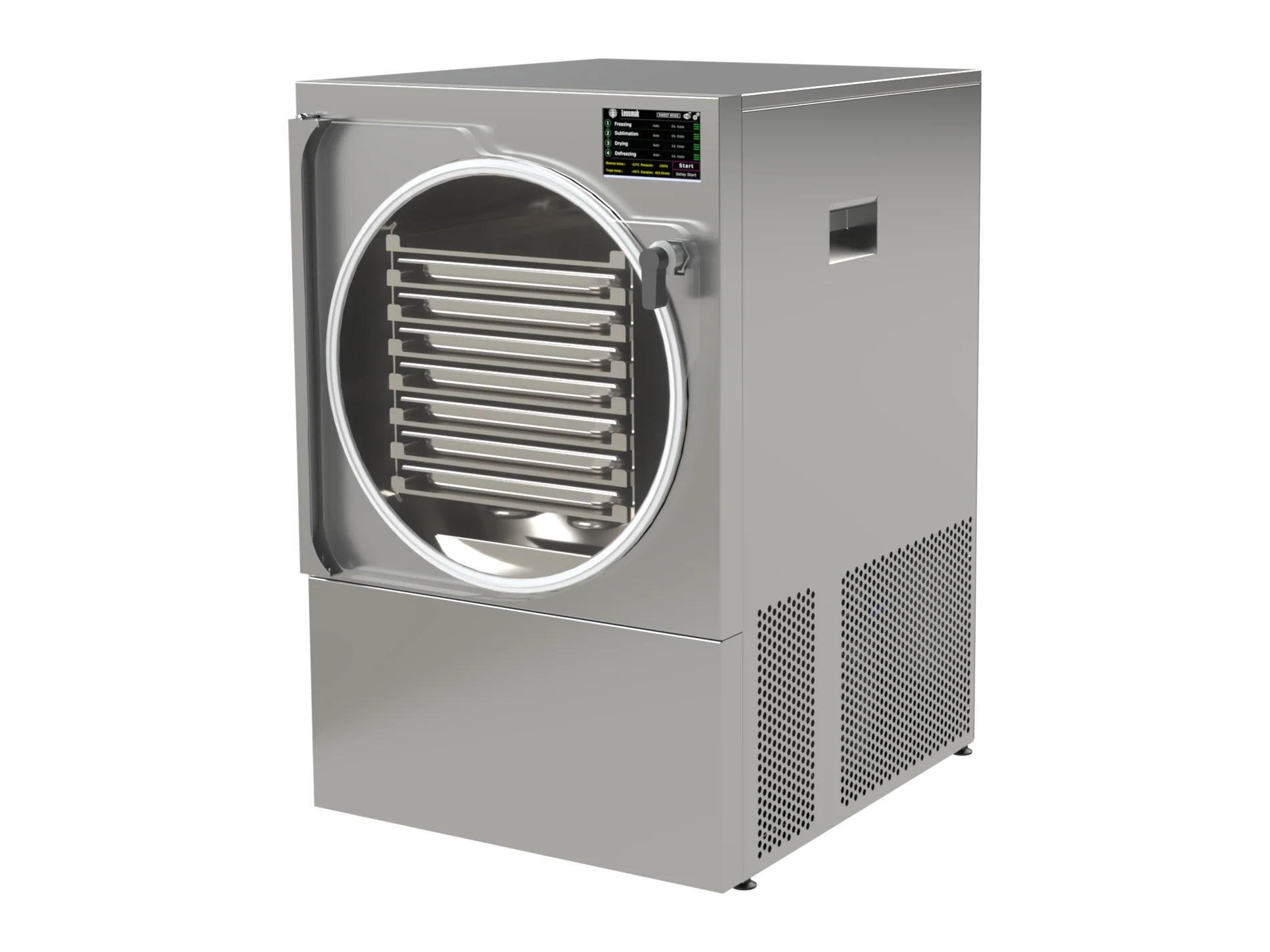 LEO-004L — Compact freeze dryer, Stainless Steel