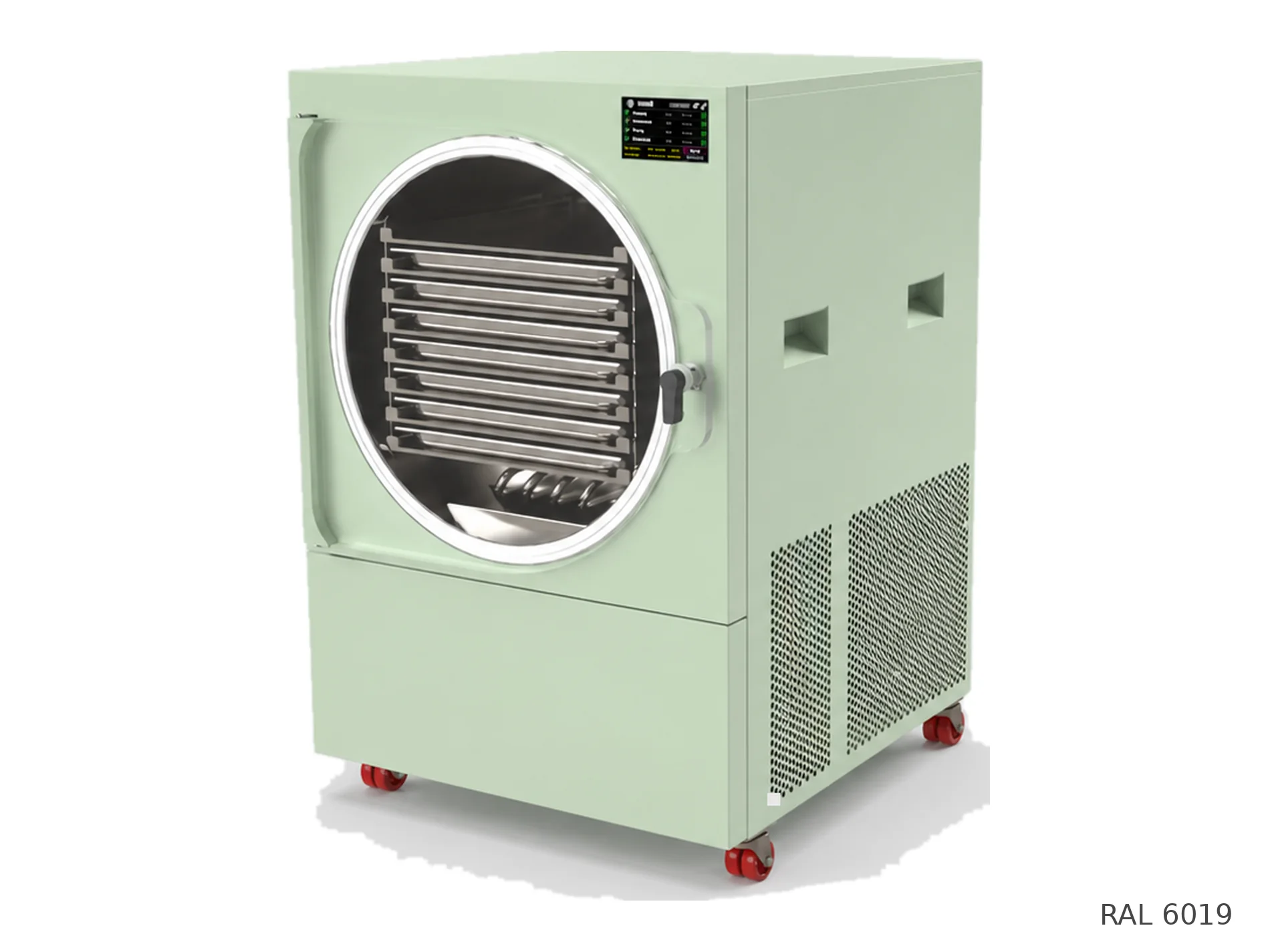 LEO-007L freeze dryer — RAL 6019 finish