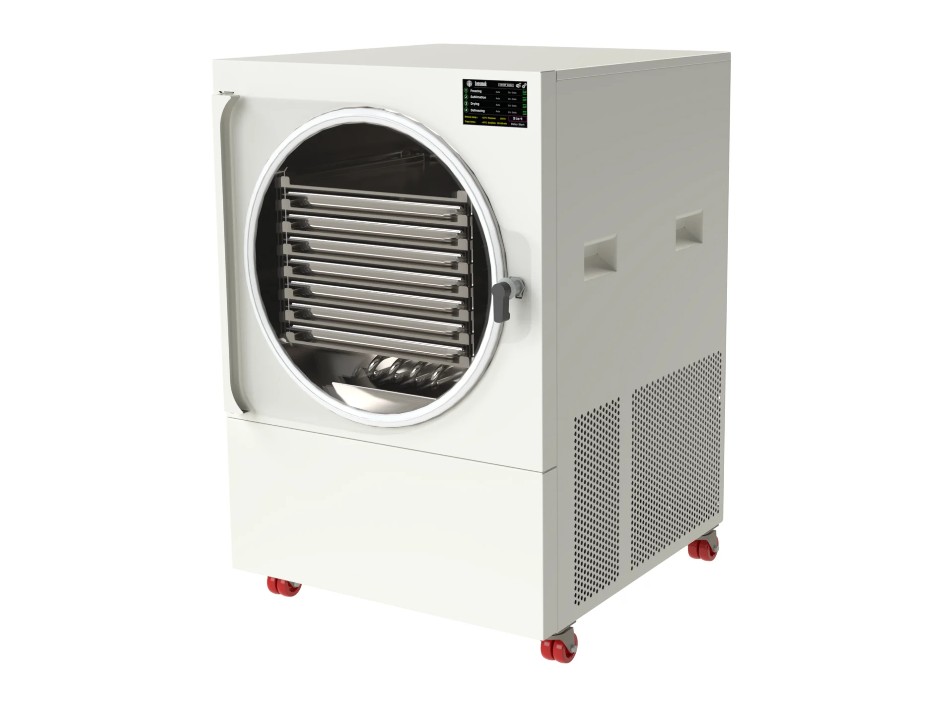 LEO-007L — Compact freeze dryer, Traffic White