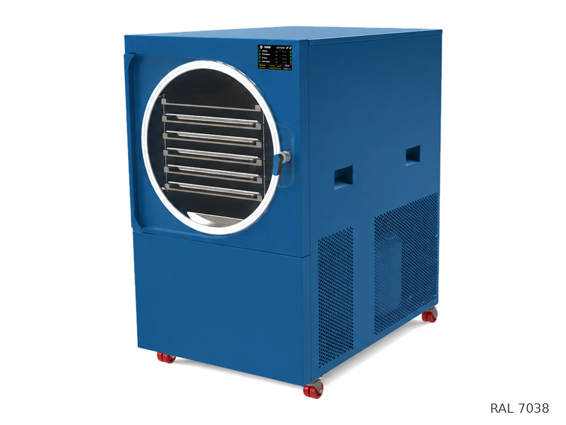 LEO-010 freeze dryer: RAL 5009 finish