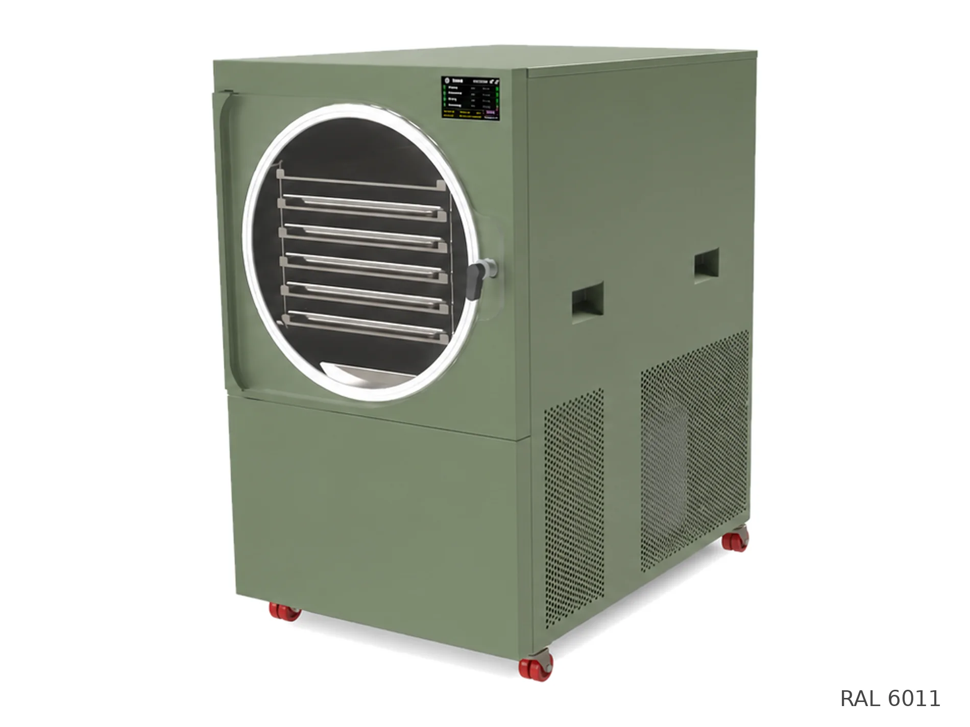 LEO-010 freeze dryer: RAL 6011 finish
