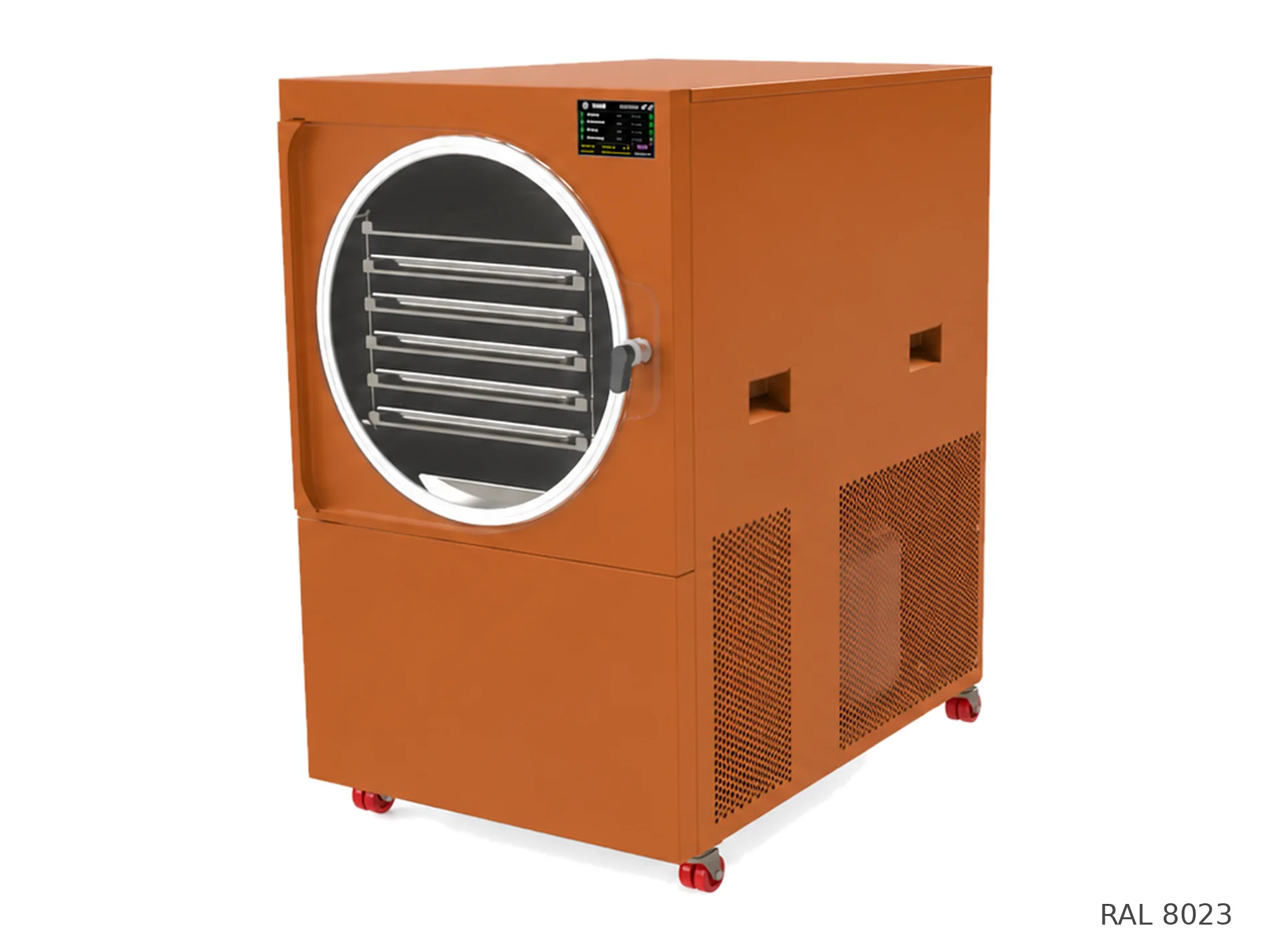 LEO-010 freeze dryer: RAL 8023 finish