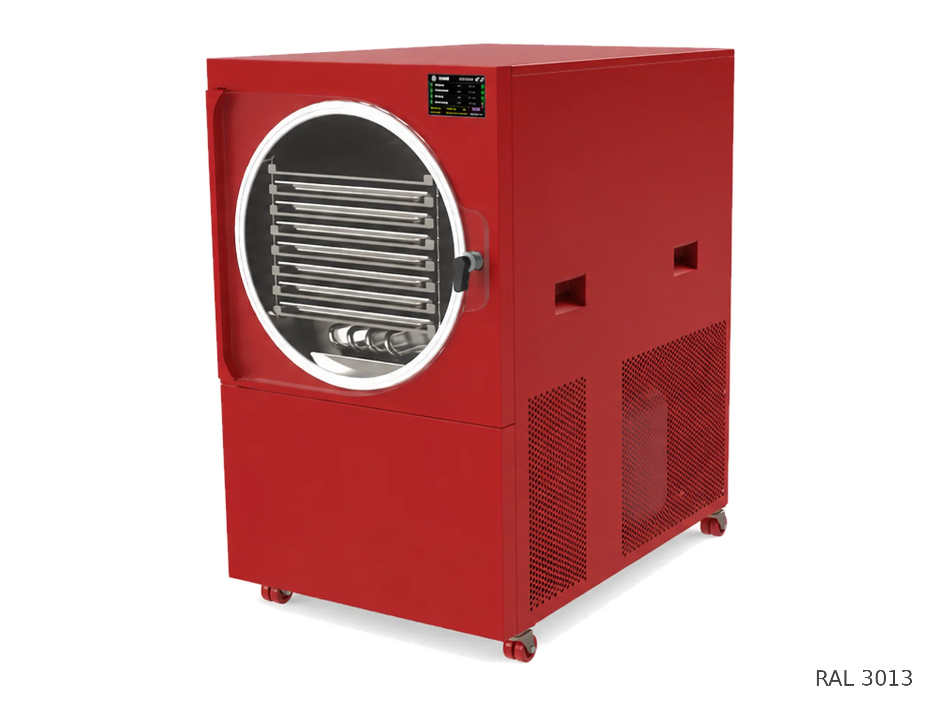 LEO-010L freeze dryer — RAL 3013 finish