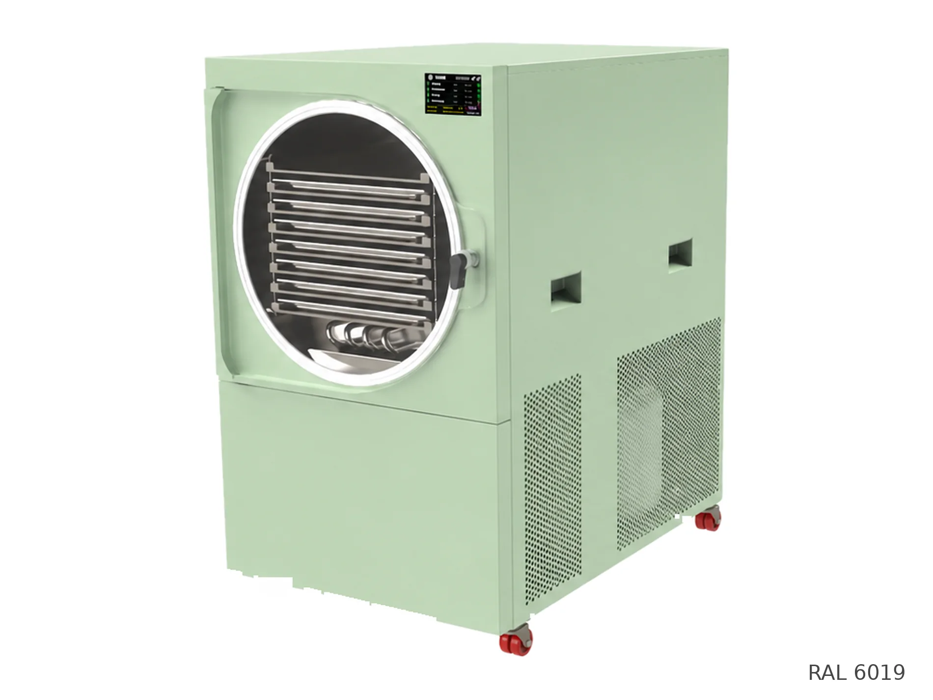 LEO-010L freeze dryer — RAL 6019 finish