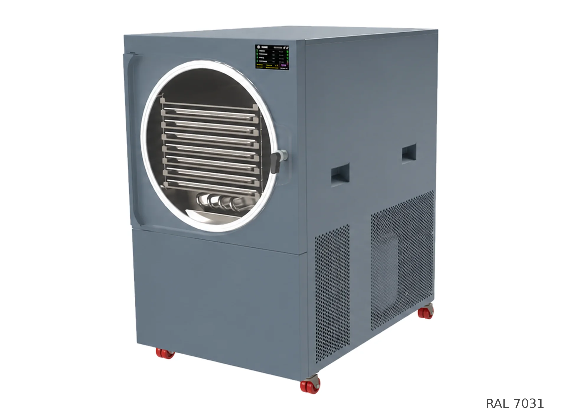 LEO-010L freeze dryer — RAL 7031 finish