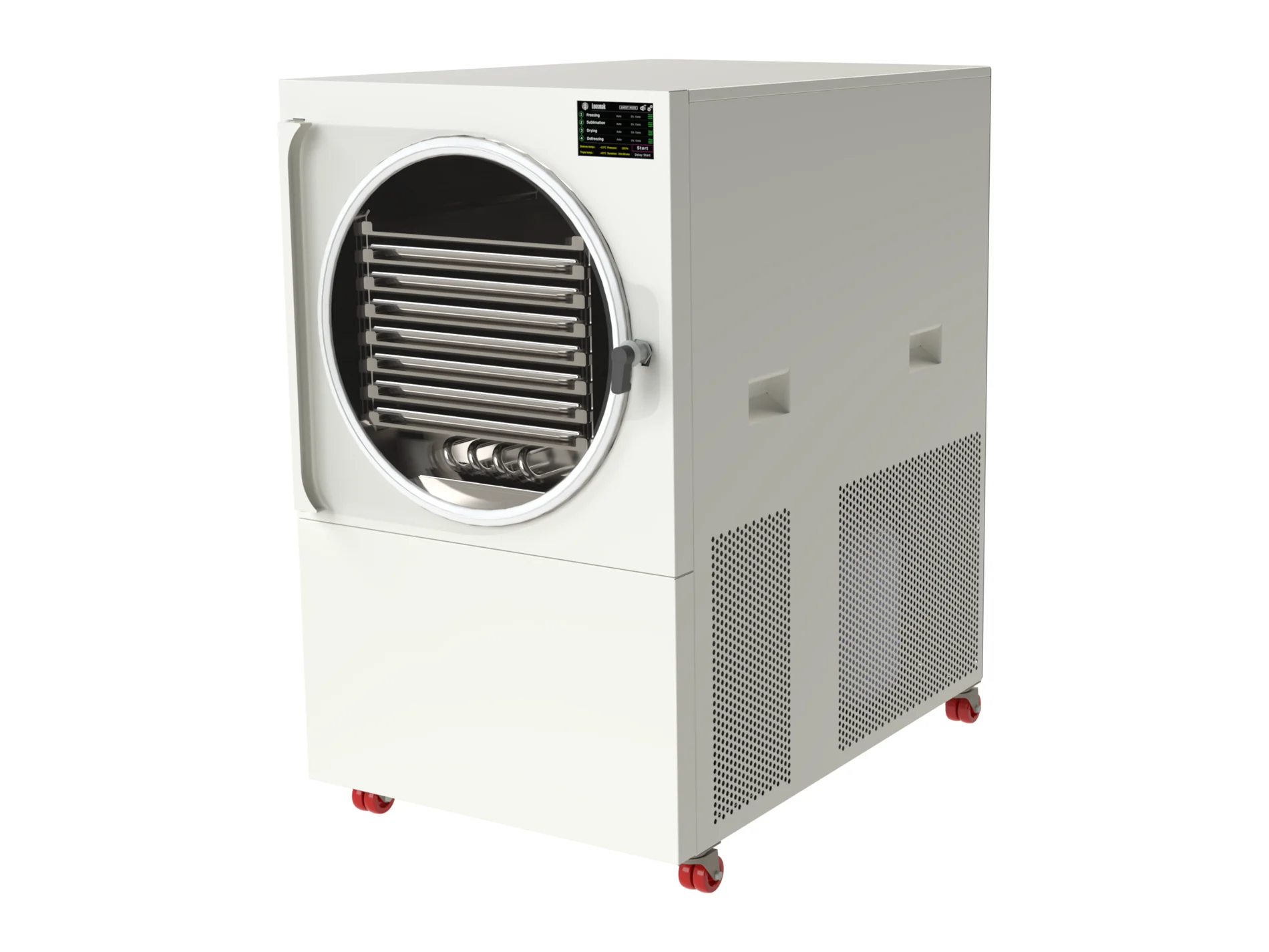LEO-010L — Light-commercial freeze dryer, Traffic White